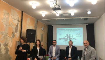 Gazela Pudar Draško, Jelisaveta Petrović, Ljubiša Bojić, MIhajlo Popesku i Mirko Savić (sa leva na desno). Fotografija: Andrej Kravčuk
