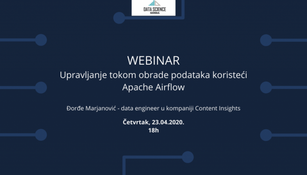 Upravljanje tokom obrade podataka koristeći Apache Airflow
