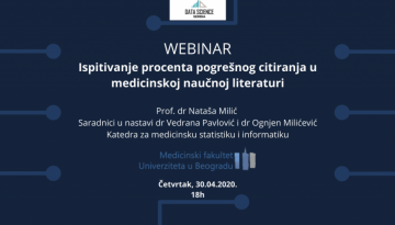 Ispitivanje procenta pogrešnog citiranja u medicinskoj naučnoj literaturi