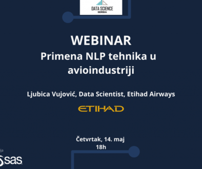 Tema ovog Data Science Srbija Webinara, održanog 14. maja, bila je primena NLP tehnika u avioindustriji.
